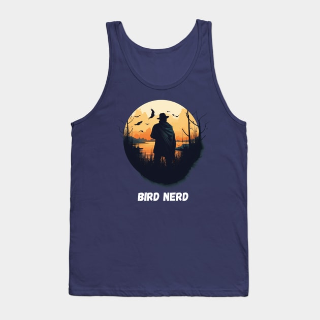 Bird Nerd - Bird Watching Tank Top by HEXKING